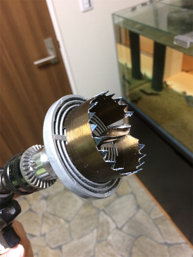 f:id:runx9922:20171021102400j:image ホールソー